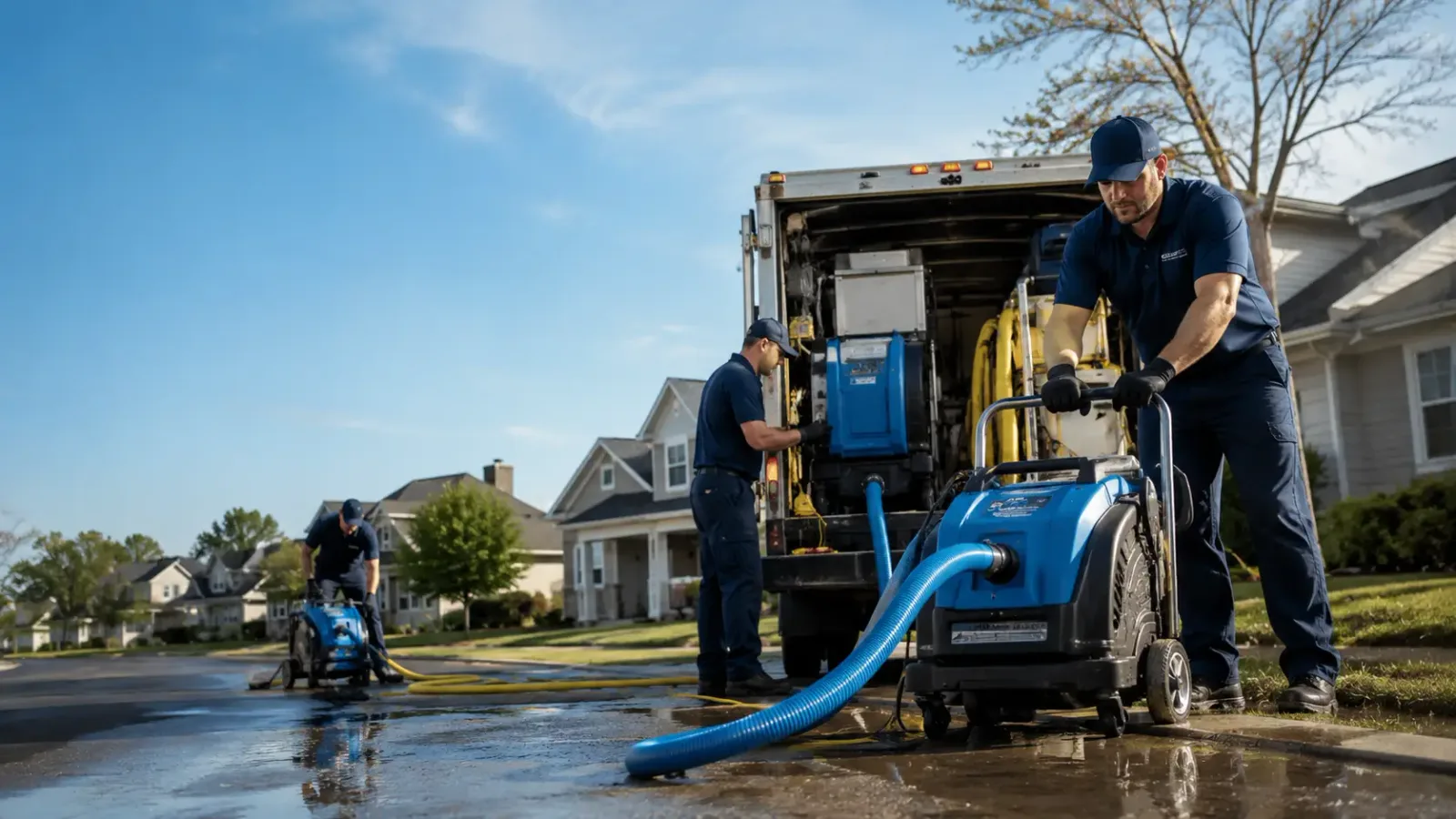 Flood Damage Cleanup in South Bloomingville, OH